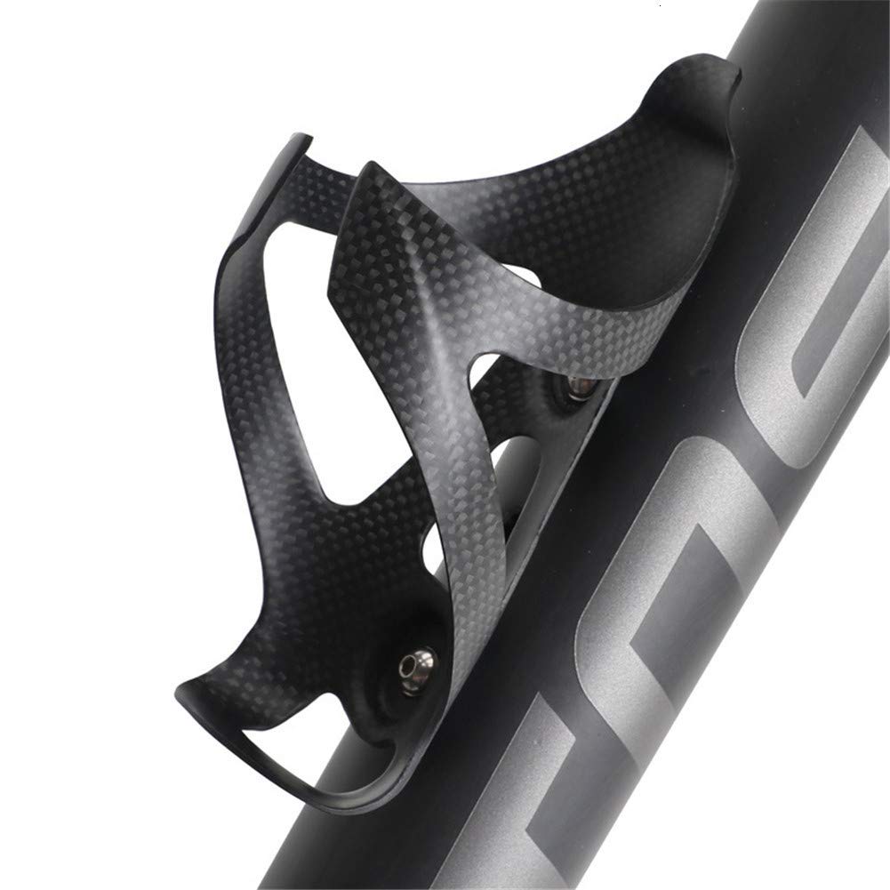 RongXuan 2 Pieces of Bicycle Bottle Holders Full Carbon Water Bottle Holder Lightweight Drink Holder for Mountain Bike Road Bike Matte