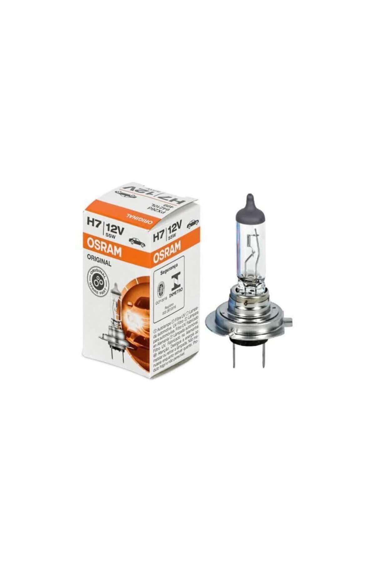 Osram 10x 64210 H7 12V 55W PX26d bulb lamp for car.