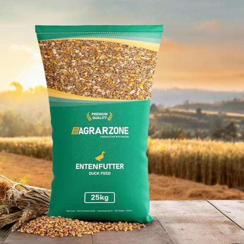 Agricultural zone Duck feed Runner ducks 25 kg - Austrian runner duck feed - 100% GMO-free & cleaned - Grain feed for wild ducks, ducks & geese