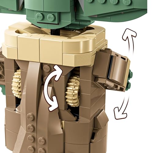 LEGO Star Wars 75403 Grogu in His Hover Pram from The Mandalorian - Collectible Minifigure - Build, Play, Display Model - Home Decor - Gift for Boys and Girls 10+