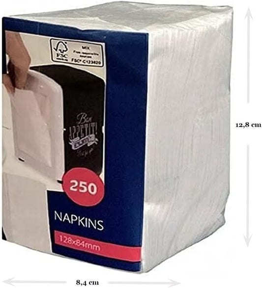 12-pack Napkins for CABANAZ dispenser - 12 x 250 pieces