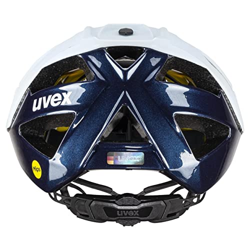 uvex Quatro cc MIPS - safe MTB helmet for men and women - MIPS system - washable interior - Cloud-deep Space matte - 56-61 cm