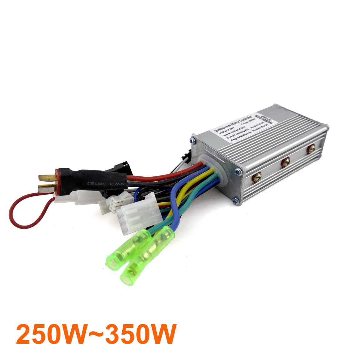 24V36V48V 250W Brushless Motor Controller Electric Bicycle Hub Motor Hall Sensor Controller Electric Vehicle Motor Controller (48V)