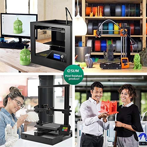 eSUN PLA Lite Filament 1.75mm, Modified 3D Printer Filament PLA, Accuracy +/- 0.05mm, 1KG (2.2 LBS) Spool 3D Printing Filament for 3D Printers (K, PLA+175)