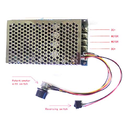 10-50V DC Motor Speed Controller PWM Control Switch Speed Regulator Motor Control Board 100A 3000 Watt