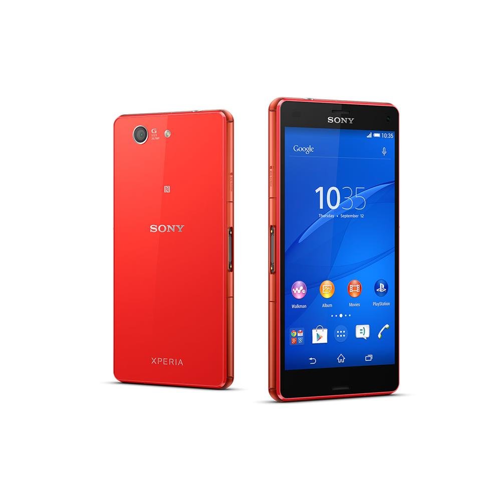 Sony Xperia Z3 Compact Smartphone (4.6 inch HD TRILUMINOS display, 2.5 GHz Quad-Core processor, 20.7 megapixel camera, Android 4.4) mandarin red