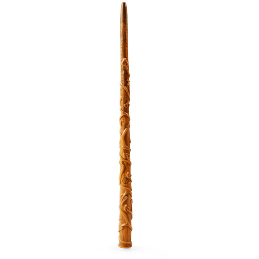 Wizarding World Harry Potter - Hermione Granger's Light Up Wand with Patronus projection, approx. 33 cm, toy for kids aged 6 and up, fan merchandise.