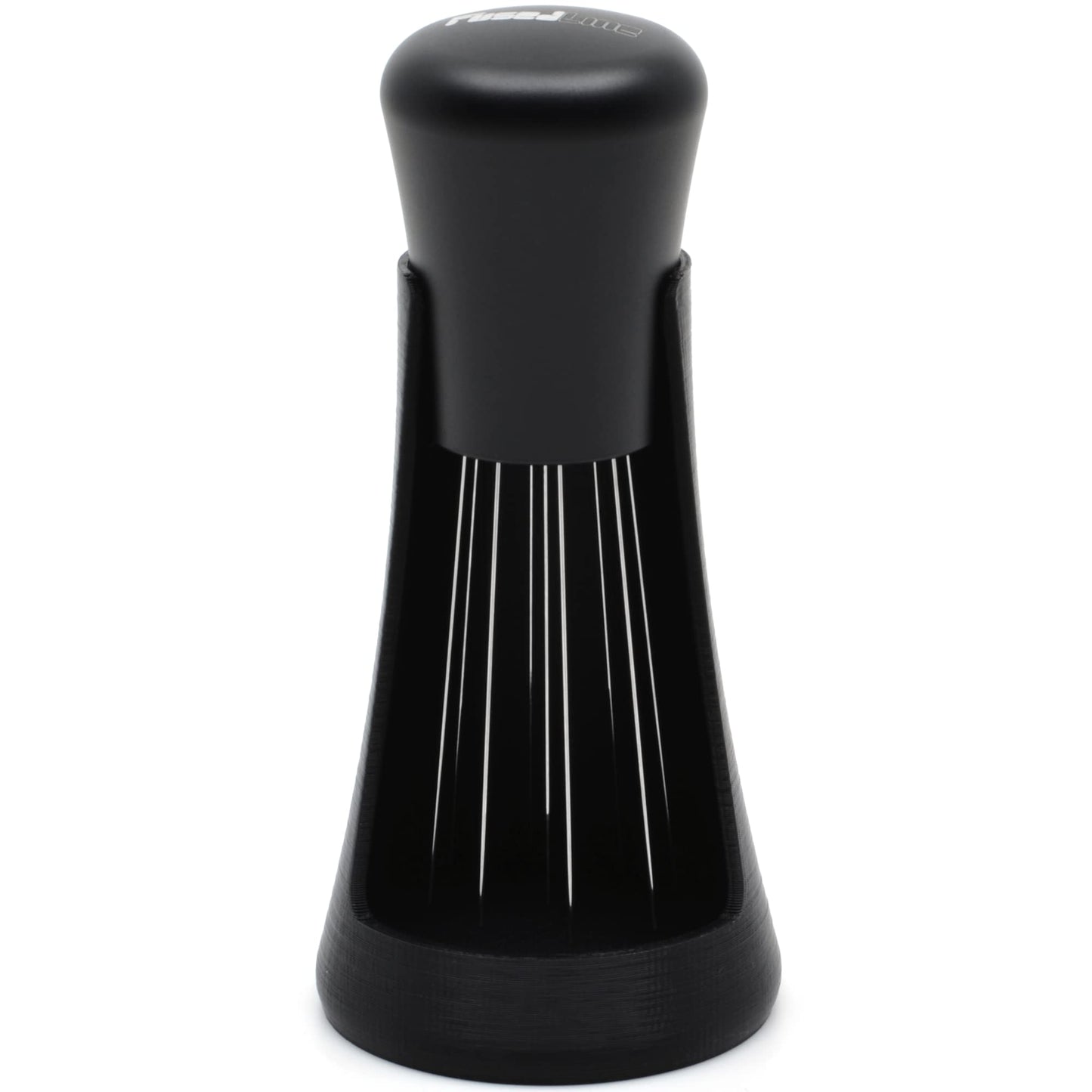 FusedLine WDT tool made of metal and self-aligning stand, precision milled (black anodized aluminum)