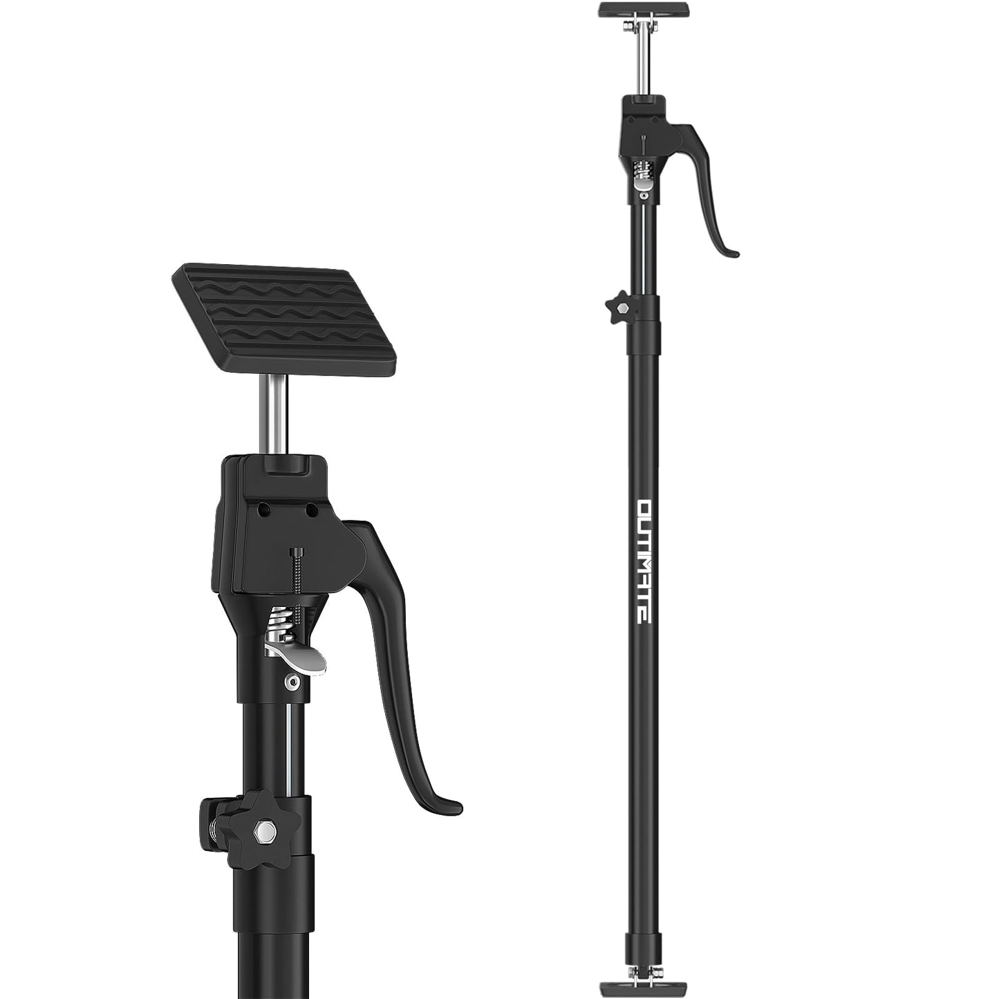 OUTIMATE Ceiling Support & Installation Support Heavy Duty, Cabinet Jack for Installation with 70 kg load capacity, adjustable telescopic pole from 125 cm to 290 cm, 1 piece