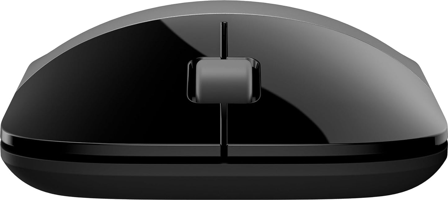 HP Z3700 wireless mouse | 1200 optical sensors | up to 16 months battery life | 2.4 GHz or Bluetooth connection | Plug & Play | Silver Gray