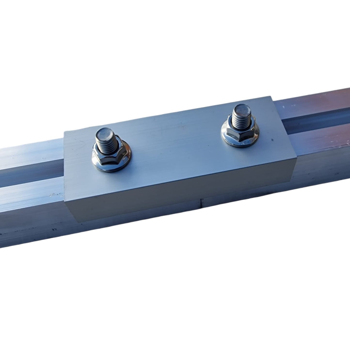 1X Aluminum profile 40x40-2500 mm parts for photovoltaic systems hammerhead screw rail mounting profile solar module mounting profile 2.5 m