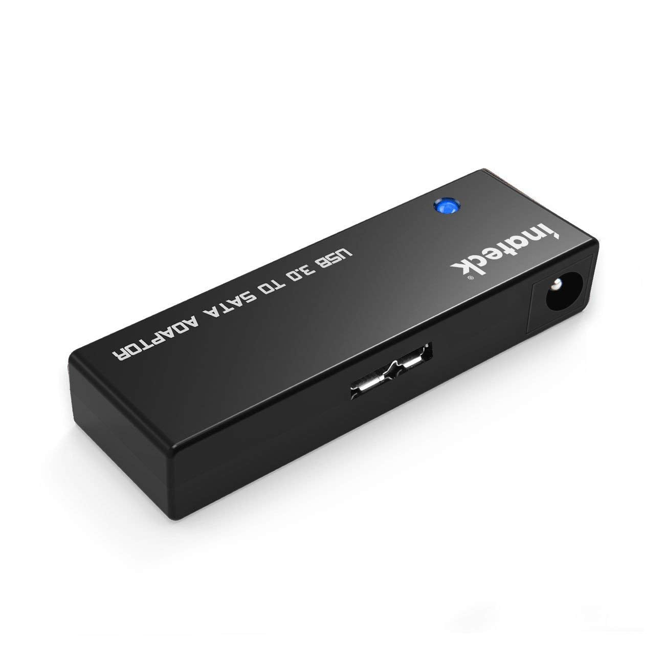 Inateck USB 3.0 to SATA Converter Adapter for 2.5/3.5 inch HDD SSD Drives with 12V 2A Power Supply.