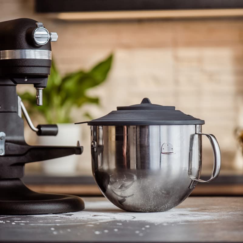 Kitty Professional silicone professional lid cover, compatible with KitchenAid 6.6 and 6.9 liters (anthracite)