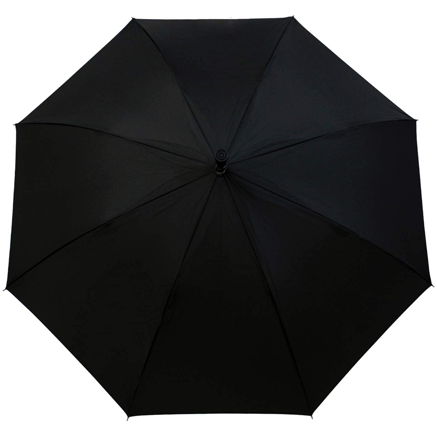 iX-brella support umbrella adjustable height with wooden handle - black