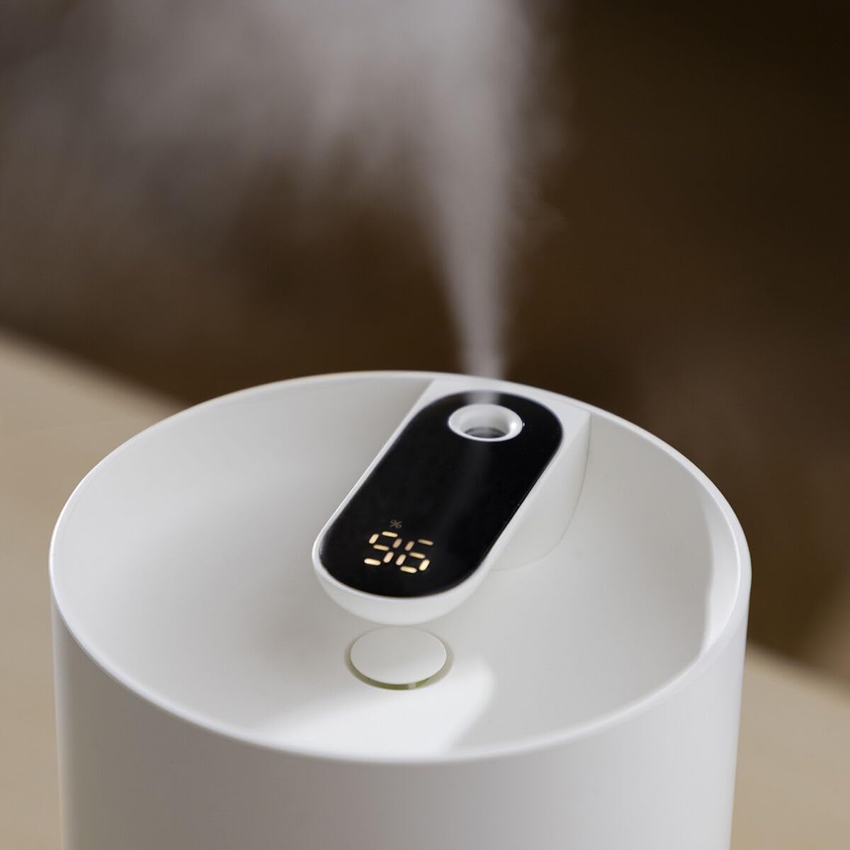 InnovaGoods® Vaupure ultrasonic humidifier quickly and easily humidifies the air, rechargeable and elegantly designed, ideal for home and work.