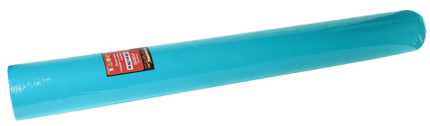 Pronappe tablecloth R785028I Disposable spunbond non-woven tablecloth Length 50m Width 1.20m (per roll) Color turquoise blue Tear-resistant, water-repellent, and wipeable fabric