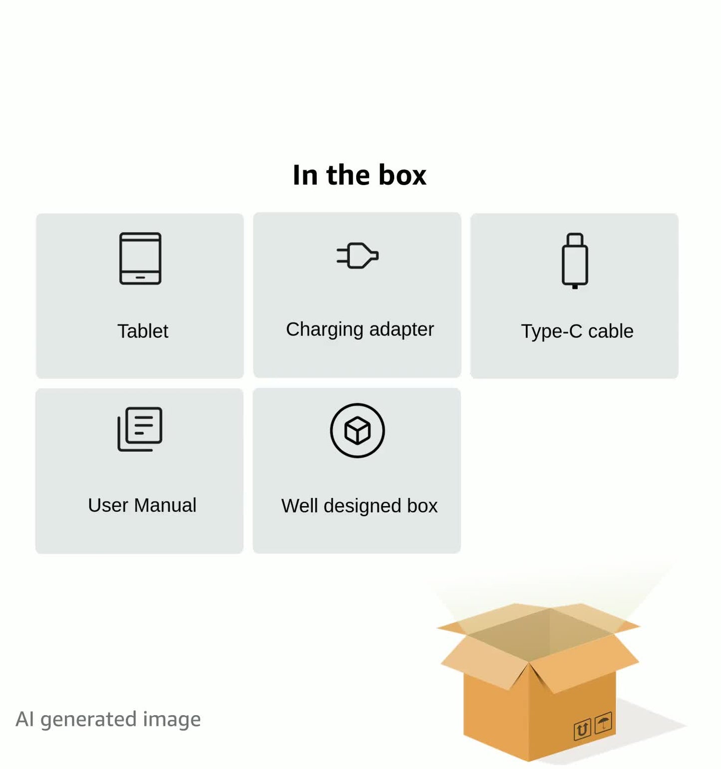 HotLight Tablet 10-inch Octa-Core processor, 10GB+64GB (TF 1TB), Spiritual Aura, WideVine L1, WiFi6, BT 5.3, 5000mAh, Android 14 tablet with USB OTG and Face Recognition, Black