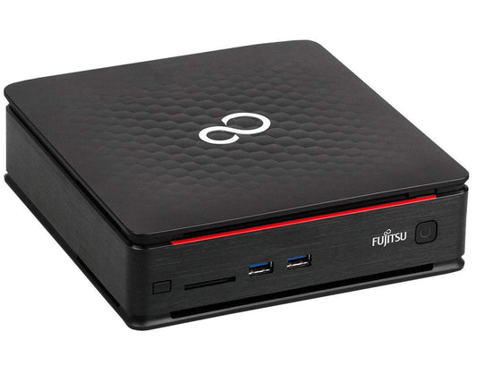 Fujitsu Esprimo Q920 I Intel Core i5-4590T 4 x 3.0 GHz I 16 GB RAM I 500 GB SSD I VGA I USB 3.0, 2.0 I Intel HD Graphics 4600 I Windows 10 Pro I Mini PC I Computer (Refurbished)