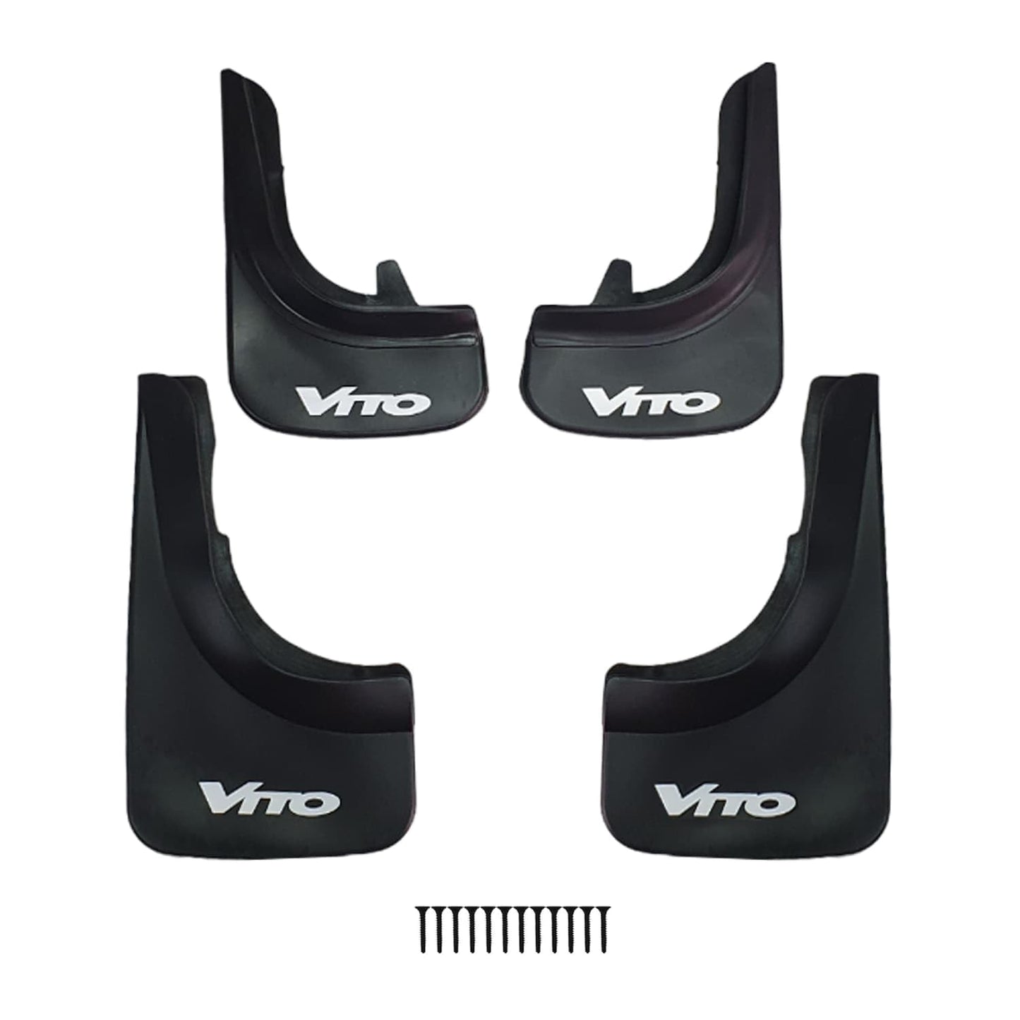 Alpine mudguards splash guard for Mercedes Vito Front + Rear 4-piece set