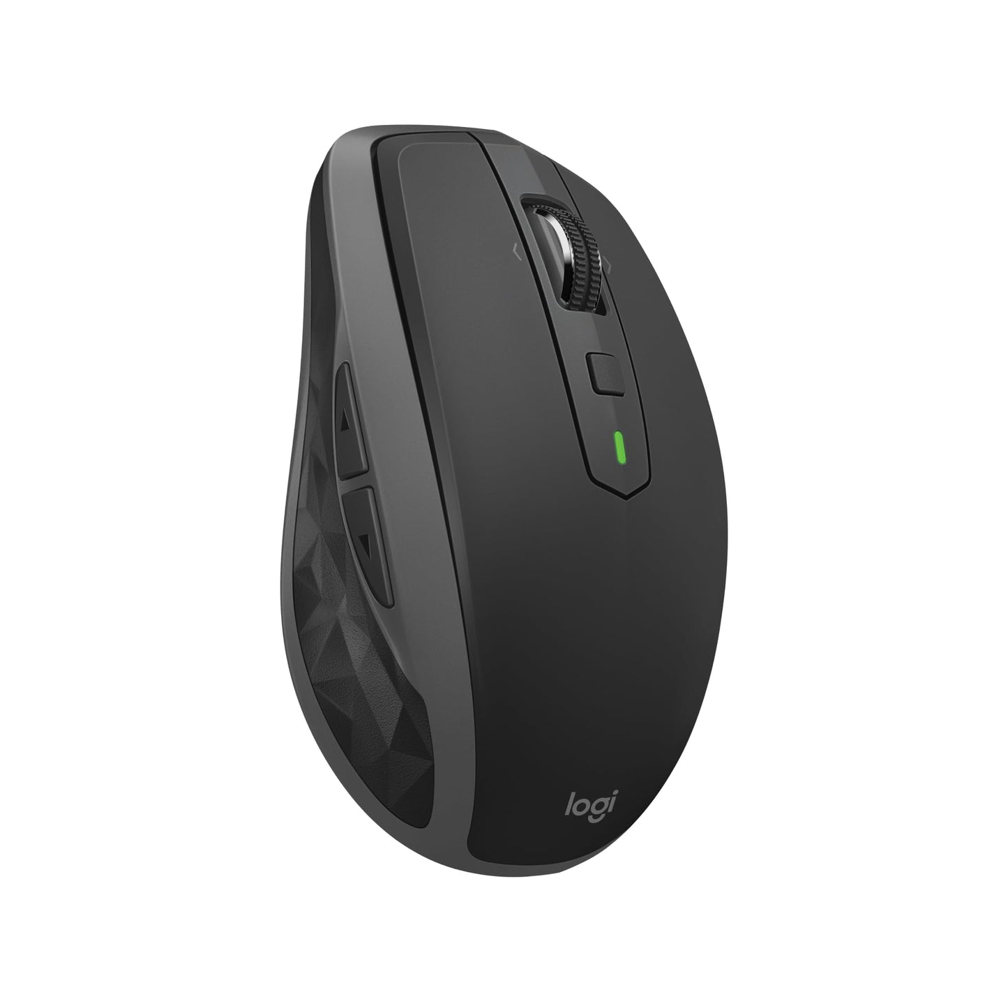 Logitech MX Anywhere 2S Bluetooth Edition wireless mouse, multiple surfaces, super fast scrolling, rechargeable, mobile, connect to up to 3 Mac/PC computers - Graphite