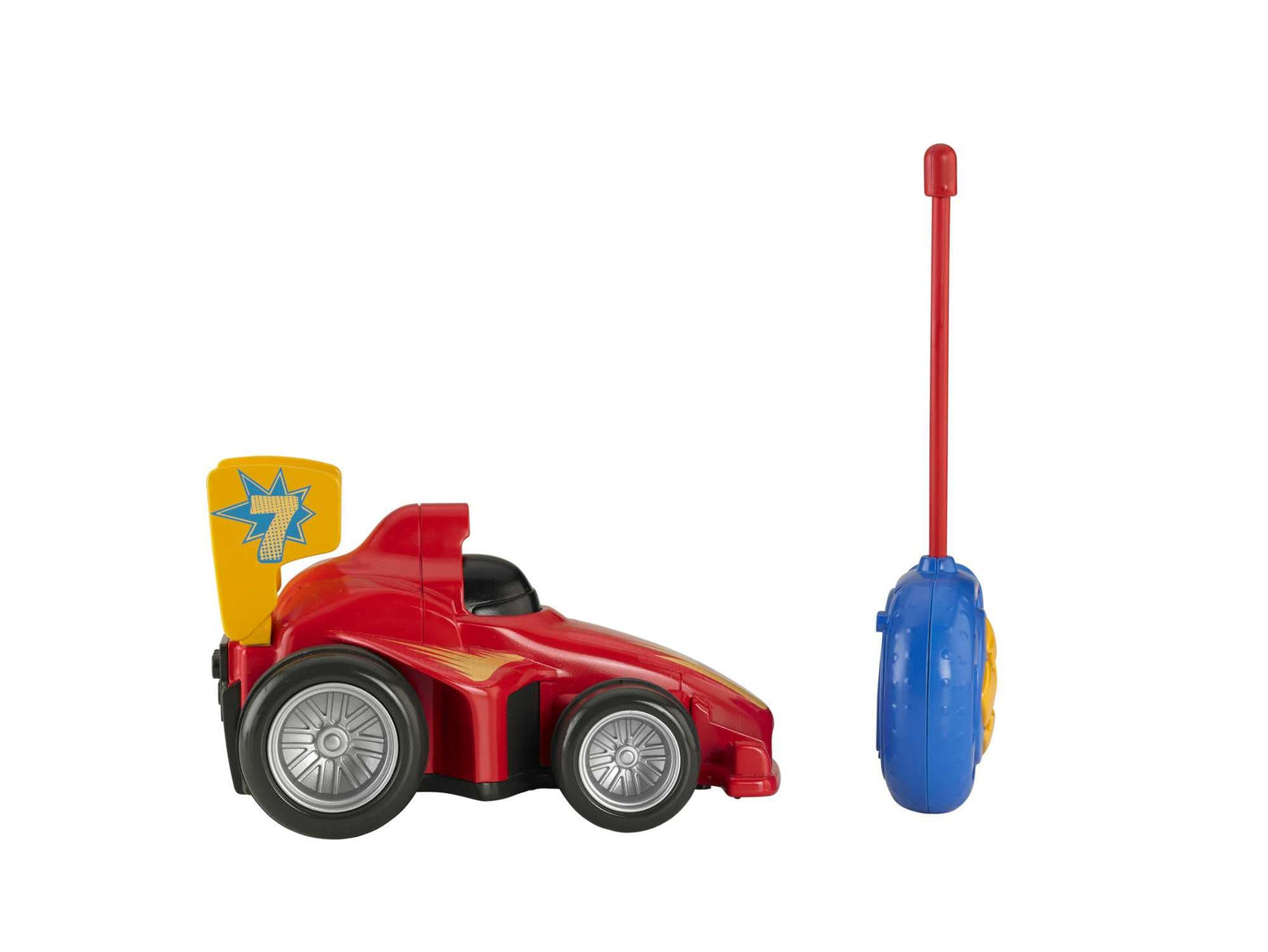 Fisher-Price Remote Control Car for Kids 3 Years and Up | My First Remote Control Car for Kids 3+ | Remote Controlled Racing Car | Gift, 3 Years; Boy, Girl | Kids' Toys 3+ Years, GVY94