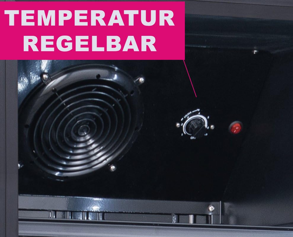 Beverage cooler bottle cooler black 360L with glass door lockable LED lighting 0° to +10°C 5 adjustable shelves