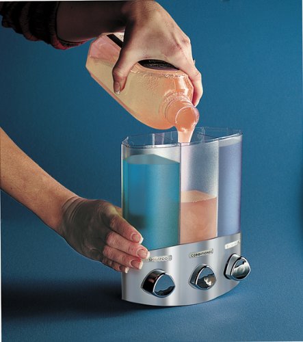 BETEC 66344 Wall-mounted Soap Dispenser Trio Chrome