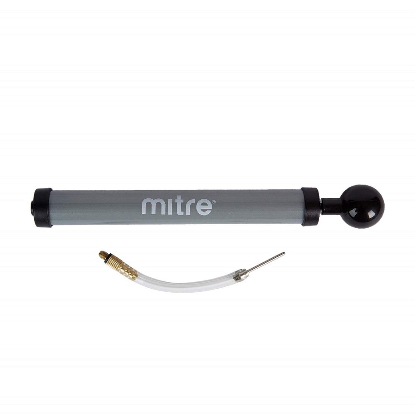 Mitre Pump High Speed Air Pump Soccer Ball Pump, Gray, One Size + Mitre Impel