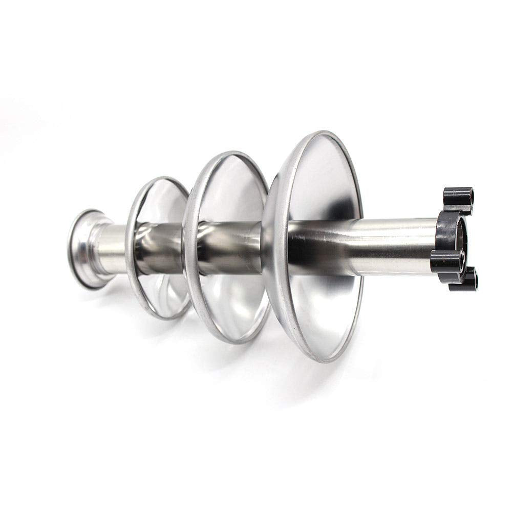 4-tier chocolate fountain 170 watt chocolate fountain Maximum capacity of 1kg chocolate Stainless steel with warming function