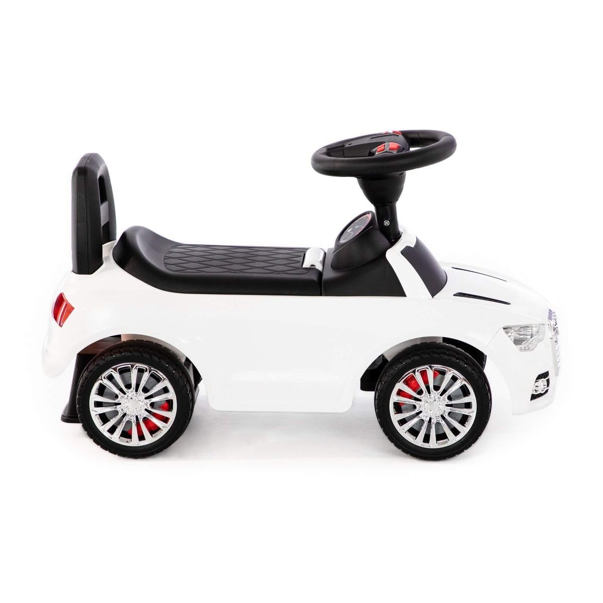 Slider car white Super Car No.2 Sound Kids Ride-on Vehicle Walking Aid