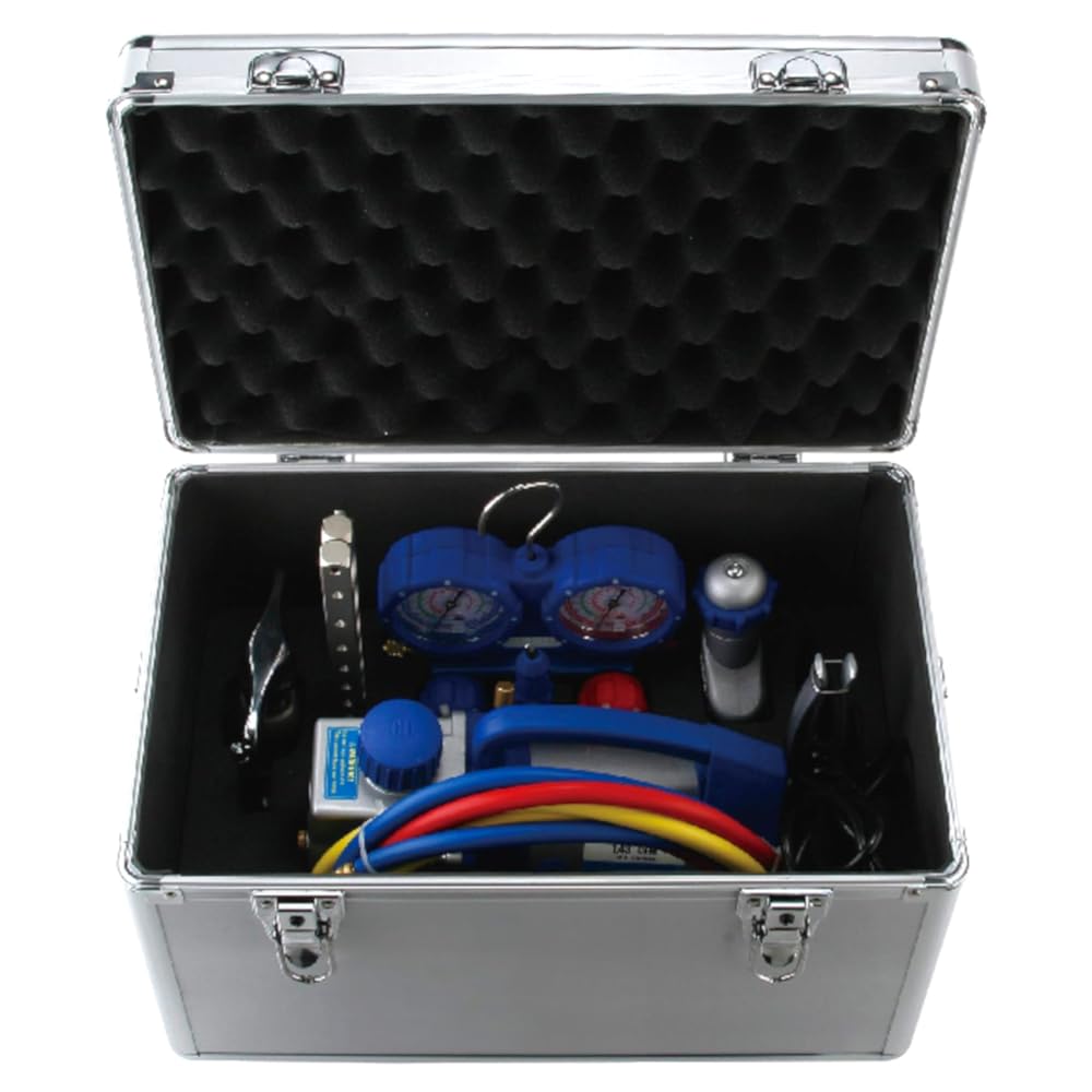 ClimateWorld | Toolbox for Air Conditioning | includes vacuum pump