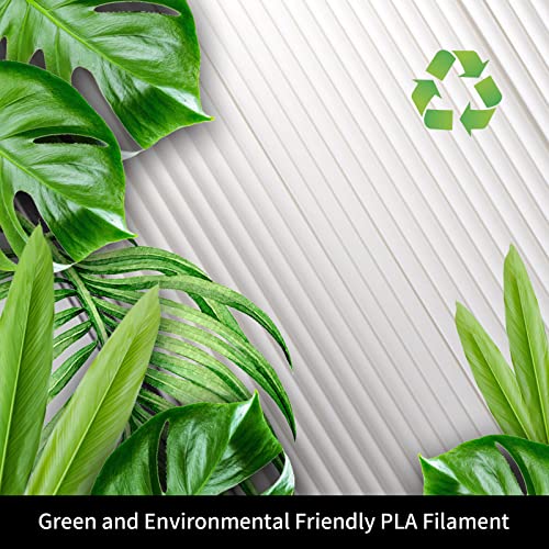 Kexcelled PLA Glow Filament 1.75mm, Updated Glow Green in the Dark, Dimensional Accuracy +/- 0.03mm, Glowing 3D Printer Filament, 1kg Spool (2.2 lbs), Compatible with Most FDM Printers.