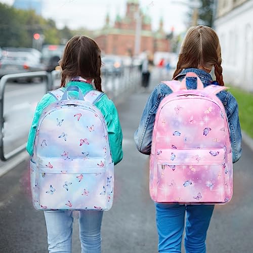 Jumpopack school backpack set girls backpack set Teenage girl backpack Teenage girl rucksack butterfly