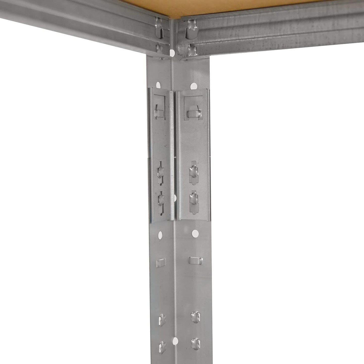 shelfplaza® 200x60x40cm Home Heavy Duty Shelf galvanized/metal shelf with 6 shelves/basement shelf metal, garage shelf, workshop shelf or shelf storage shelf/boltless shelf metal with 145kg load capacity.