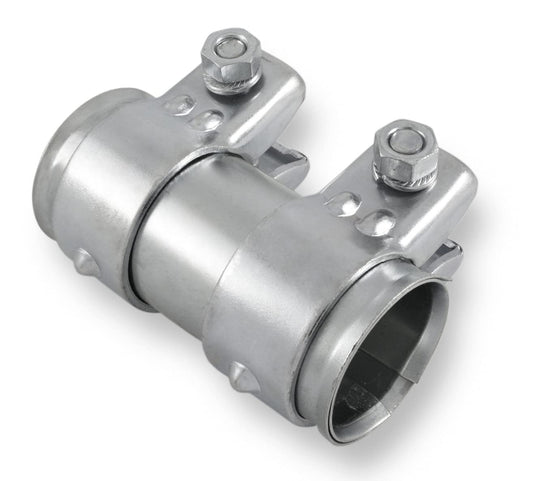 Exhaust clamp pipe connector double clamp exhaust system (steel galvanized, ø 43mm | length: 125mm)