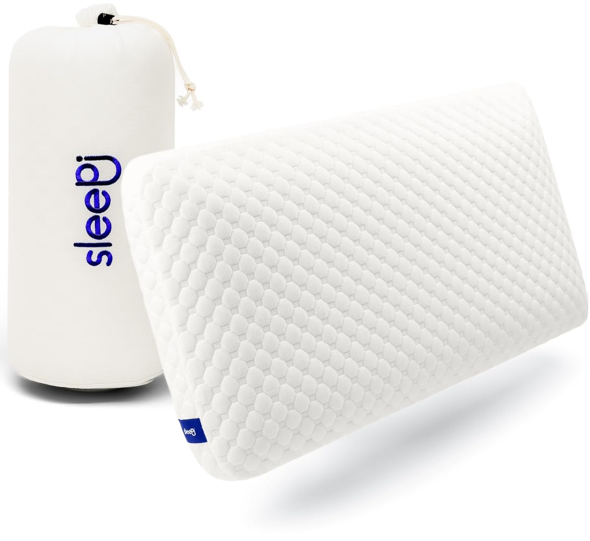 sleepi® Comfort | Side Sleeper Neck Pillow 70 x 40 x 15cm | Optimal pressure relief with personalized neck support | Orthopedic pillow | Sleep pillow