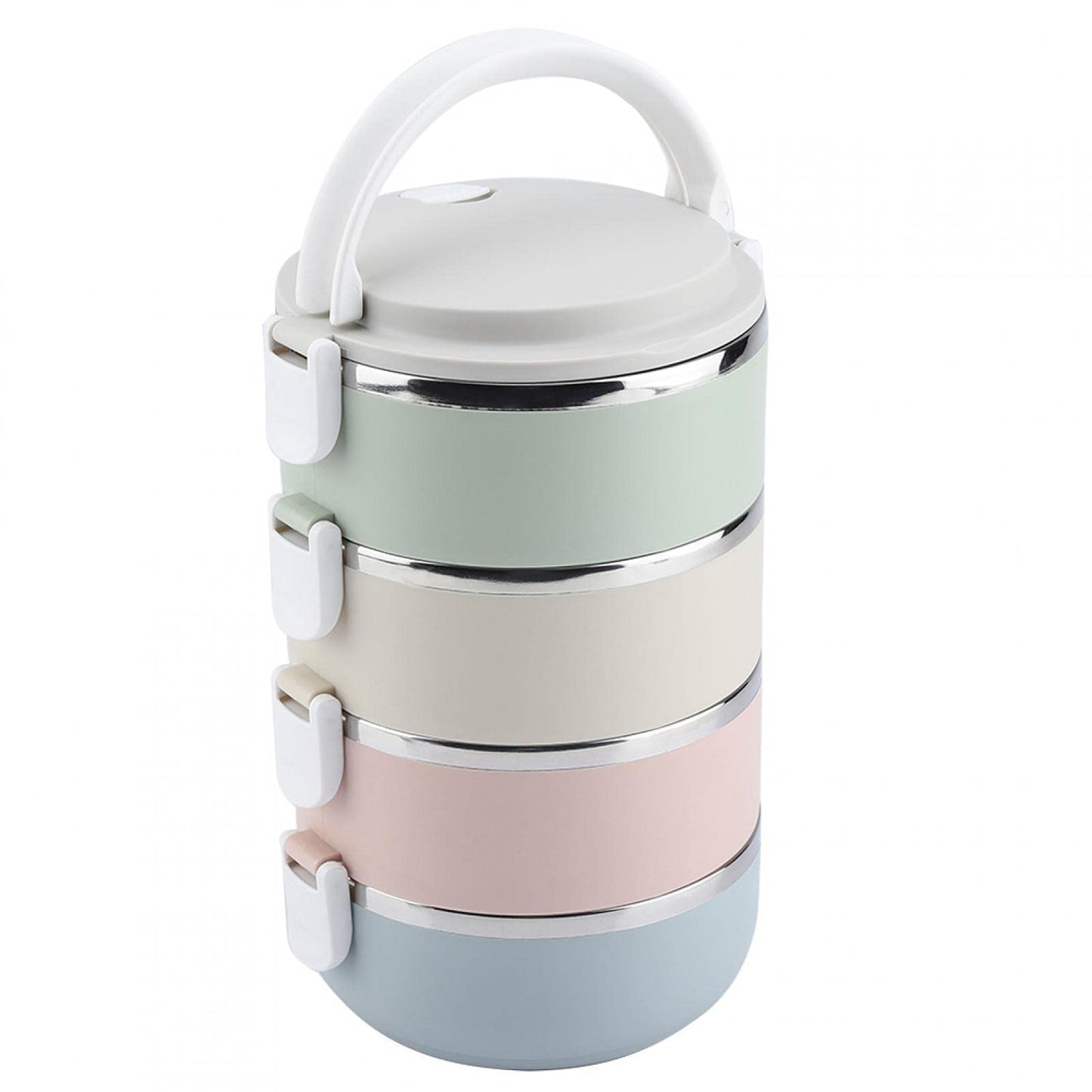 Tyenaza Thermo Container Insulated Container, stainless steel thermo lunchbox Thermal Insulated, Thermal Compartment Lunch Box, Portable Bento Box, Storage Container for hot food, meals, soup (#4)