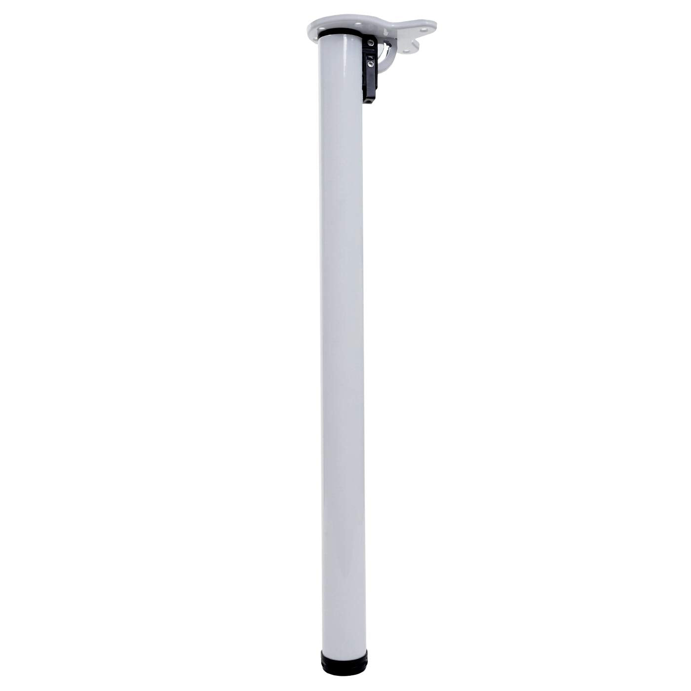 Mendler 4-piece table leg set HWC-H34AM, for desk dining table foot table frame, foldable 72cm - white