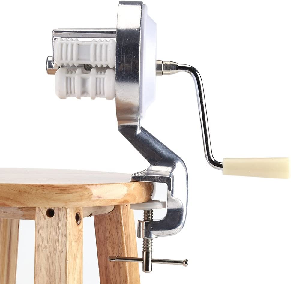 Pasta maker machine aluminum alloy manually operated noodle press machine kitchen food handmade equipment.