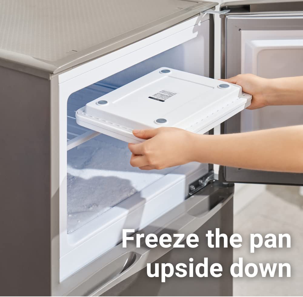 Ice cream maker, 26 x 21 cm, Rolling ice cream machine for kids and families - Includes ice cube maker and accessories Rolling ice machine plate, Ice Rolls machine, Ice cream machine, Ice Rolls plate
