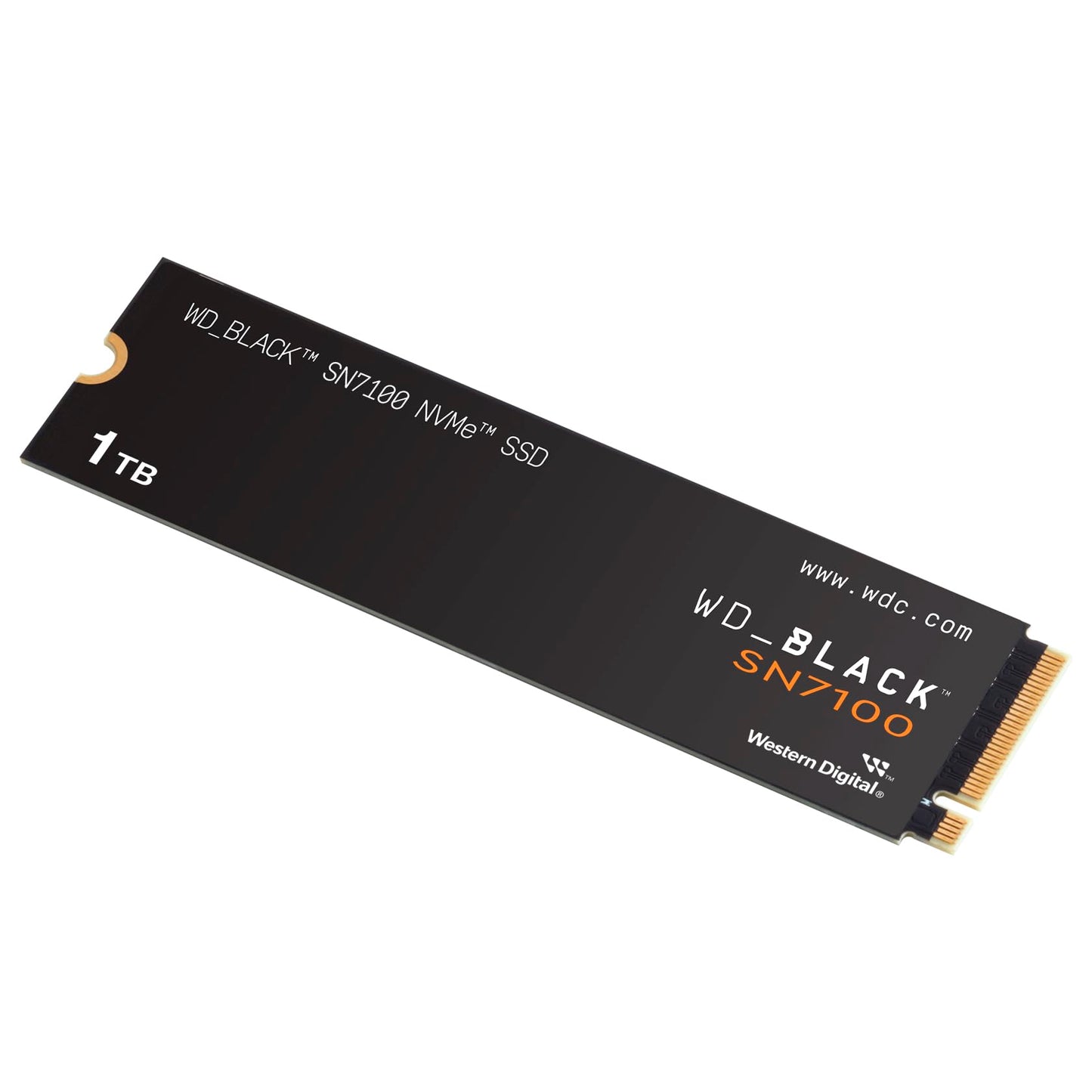WD_BLACK SN7100 NVMe SSD 1 TB (High-Performance Gaming Storage, up to 7,250 MB/s read speed, PCIe Gen4, Energy Efficient) For desktop, laptop & handheld gaming consoles