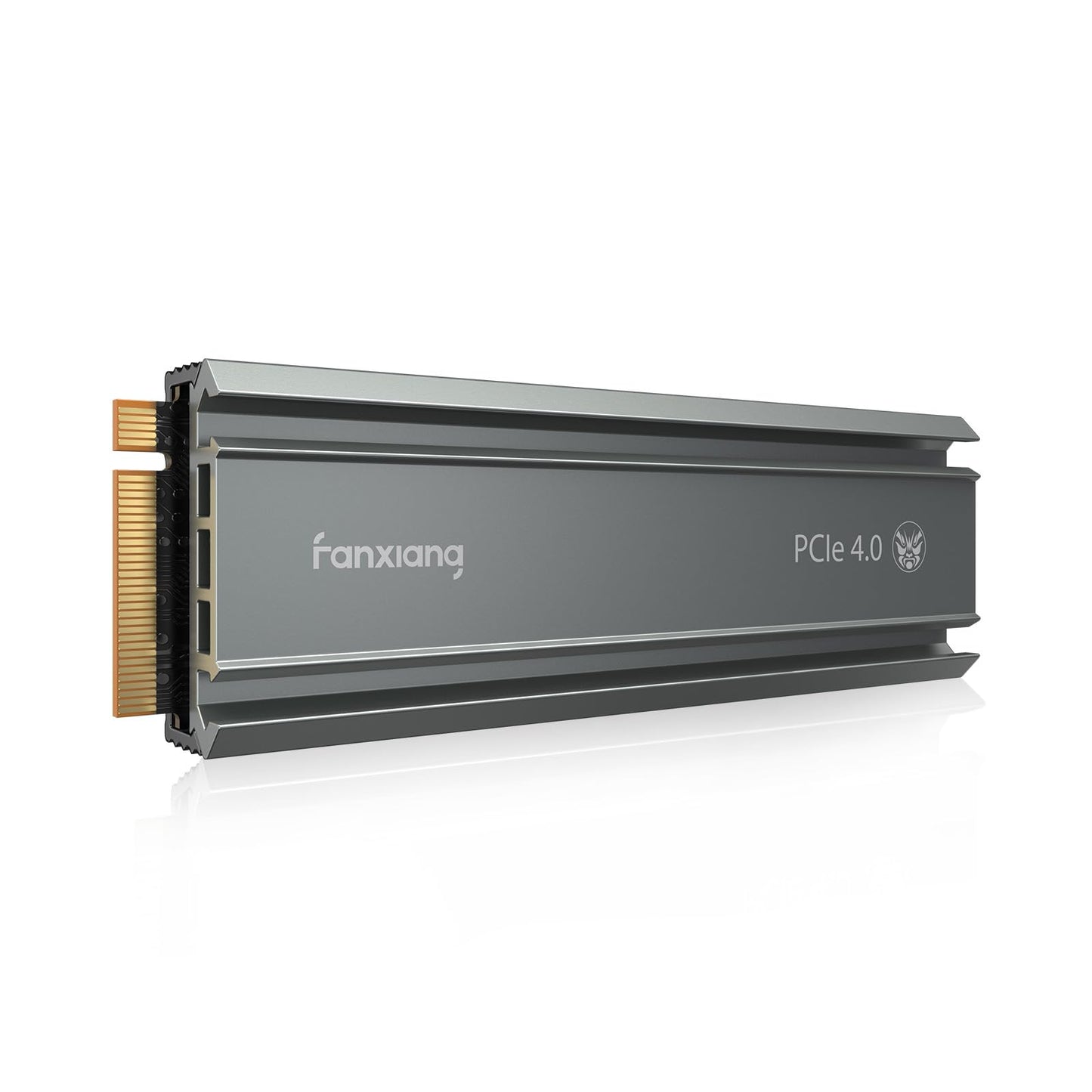 NVMe SSD M.2 2280 2TB Internal Solid State Drive with Heat Sink PCIe 4.0, 5000MB/s Read, 4500MB/s Write, for Gaming, Video Editing, Compatible with Desktop, Gaming Console (S660)