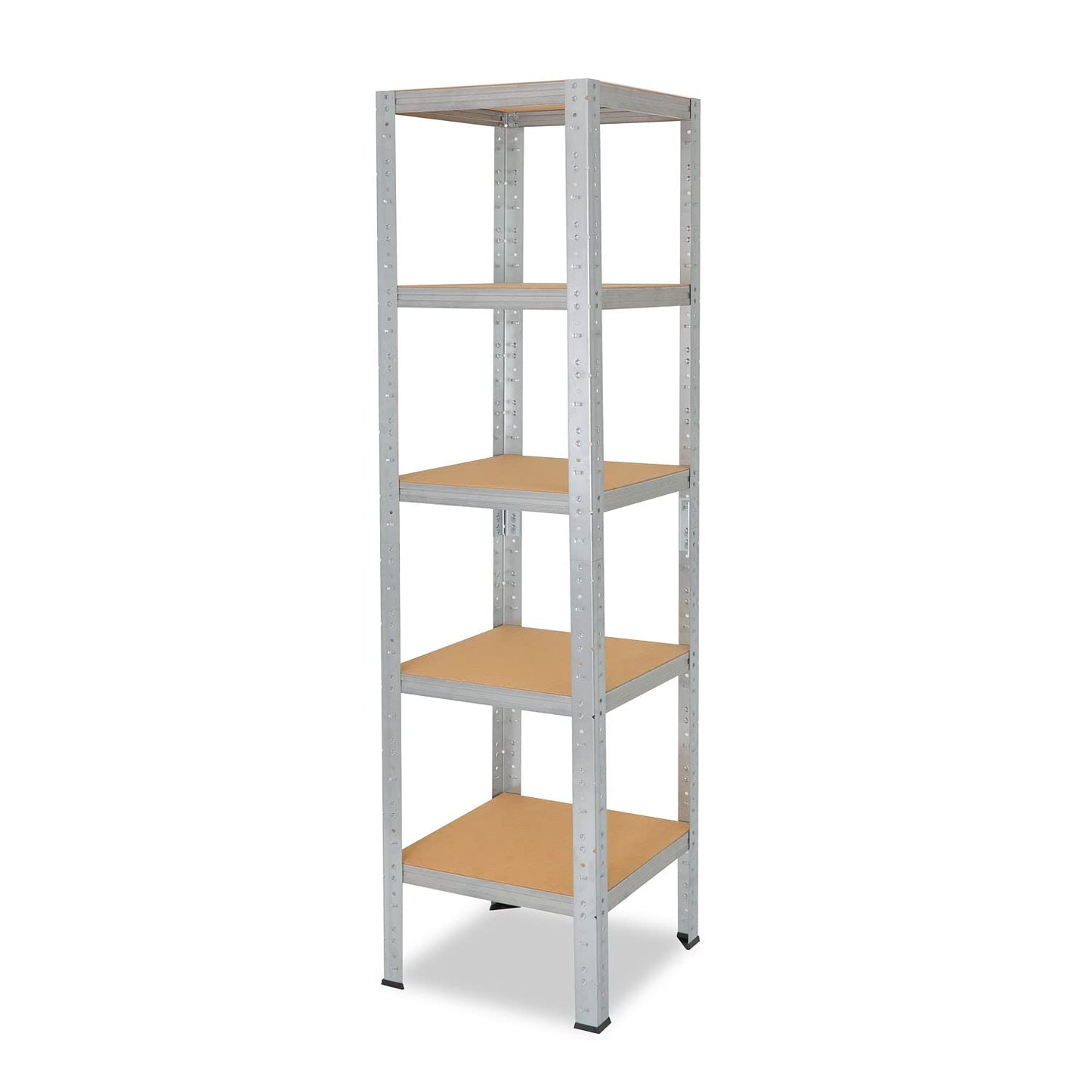 shelfplaza® 200x50x50cm Home Heavy Duty Shelving galvanized/metal shelving with 5 shelves/basement shelving metal, garage shelving, workshop shelving or storage shelf/shelving system metal with 175kg load capacity