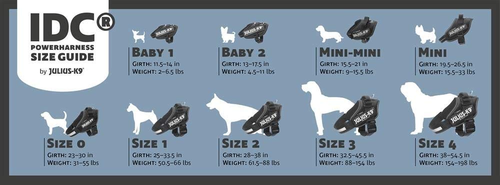 K9 Power Harness, Size: XL/2, Black