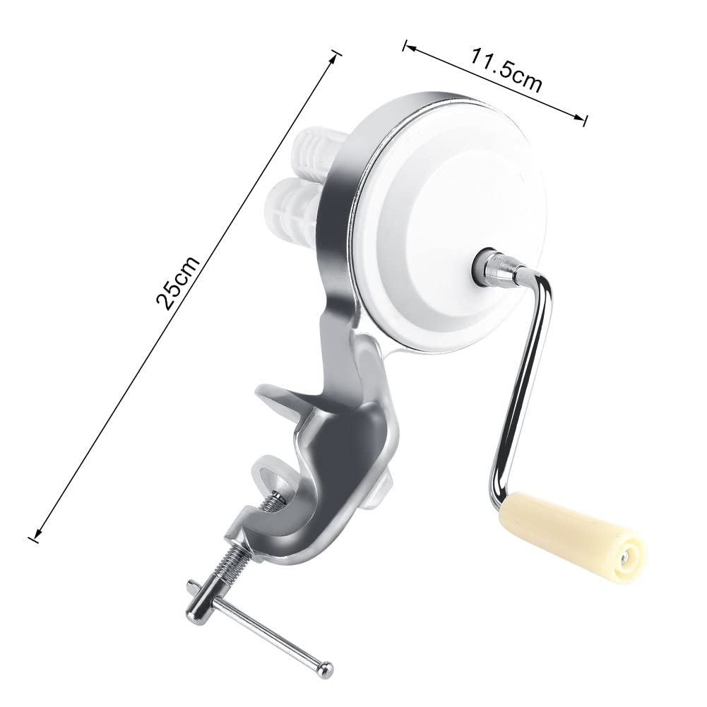 Pasta maker machine aluminum alloy manually operated noodle press machine kitchen food handmade equipment.