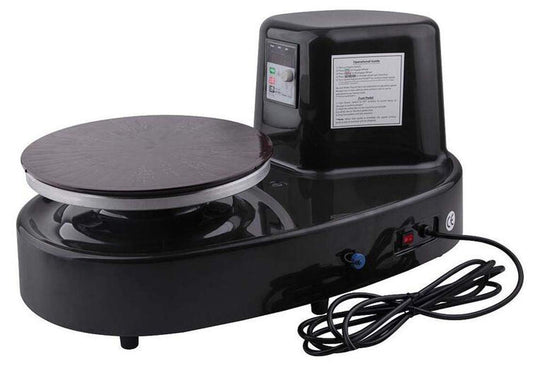 Airgoo Pottery Wheel Ceramics Clay Machine AG-60 250W Electric Machine with Independent Pedal DIY Ceramic Form Tool Ceramic Wheel Machine