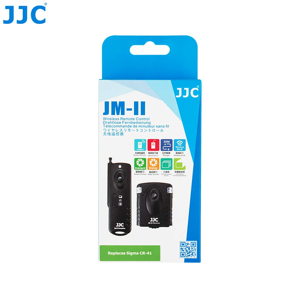 JJC wireless remote control for Sigma FP replaces Sigma CR-41.