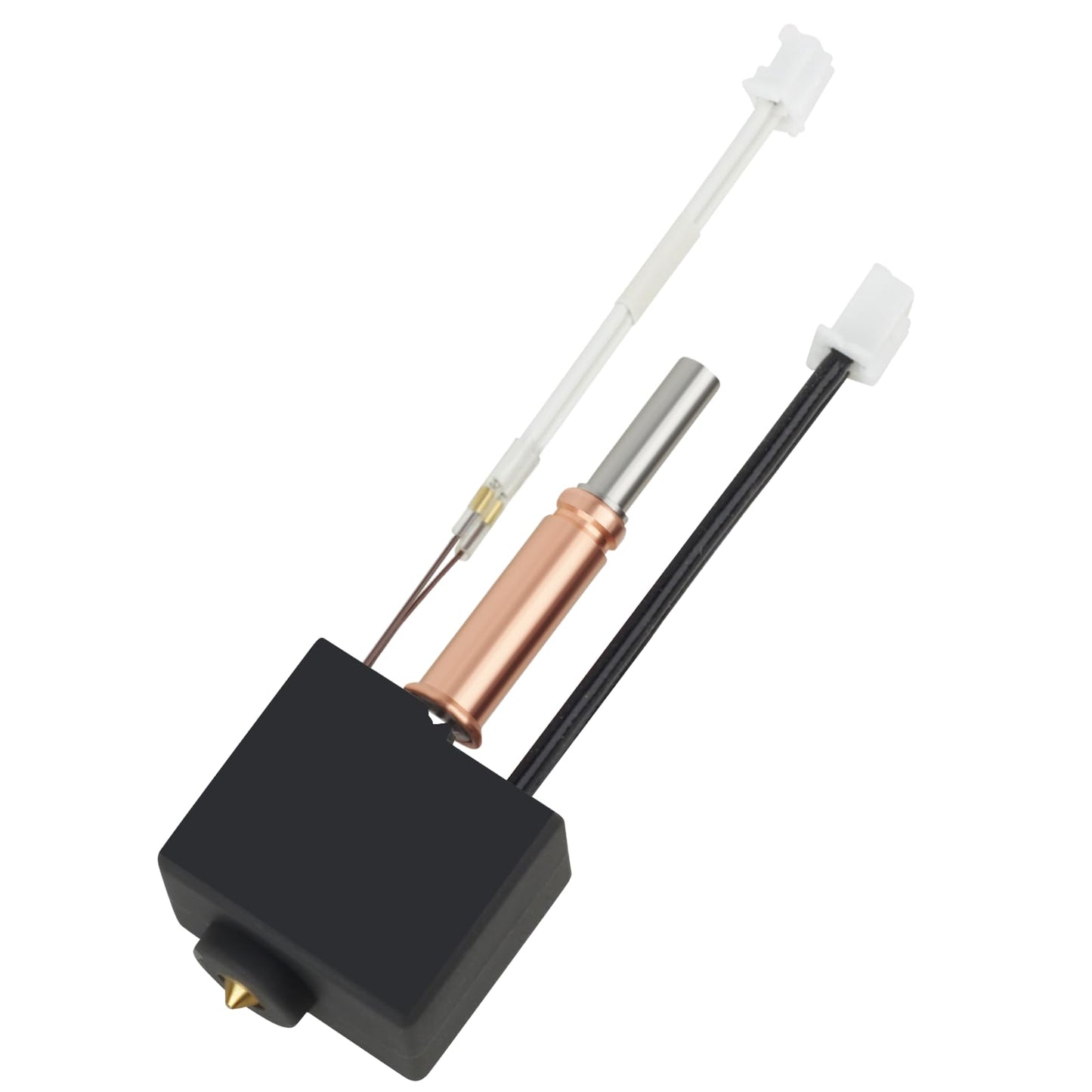 Original Kobra 3/Kobra 3 V2 Combo Hotend Bi-Metal Heatbreak 0.4mm Brass Nozzle with Silicone Sock Compatible with ANYCUBIC Kobra 3/Kobra 3 Combo/Kobra 3 V2 3D Printer