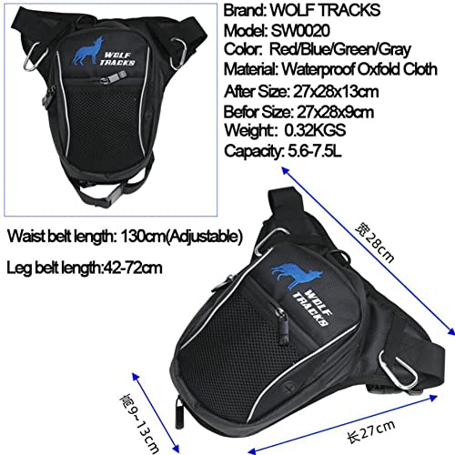 Thigh pouch and leg bag for men and women, sports leg bag for running, cycling, motorcycling, sports, and work.