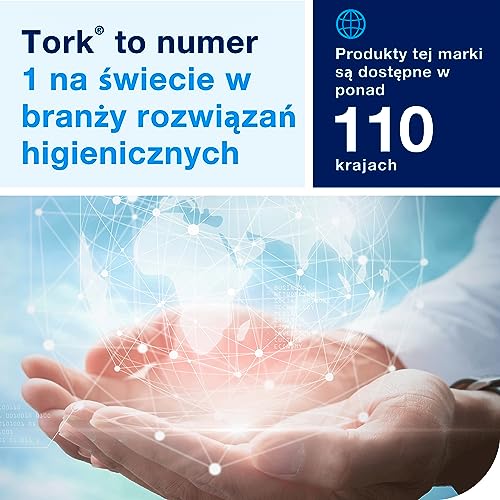 Tork green zigzag paper towels Advanced 290179 - H3 foldable paper towels for paper towel dispensers - absorbent and tear-resistant, 2-ply, green - 15 x 250 sheets (pack of 2)